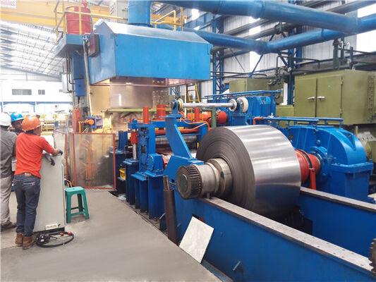 Reversible Cold Rolling Mill with Max 240 M/min Rolling Speed 600-730 Mm Material Width and Reversible Operation Mode